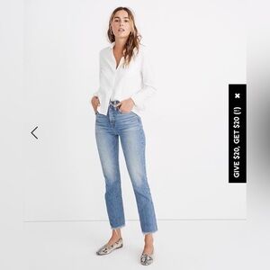 Madewell perfection vintage jean